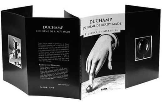 Couverture et intérieur du livre Duchamp